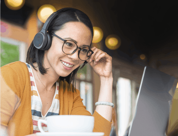  Investing in noise cancelling headphones or a headset is a great way for you to keep focused on the task at hand. Ask your IT team about options for headsets at your company. 