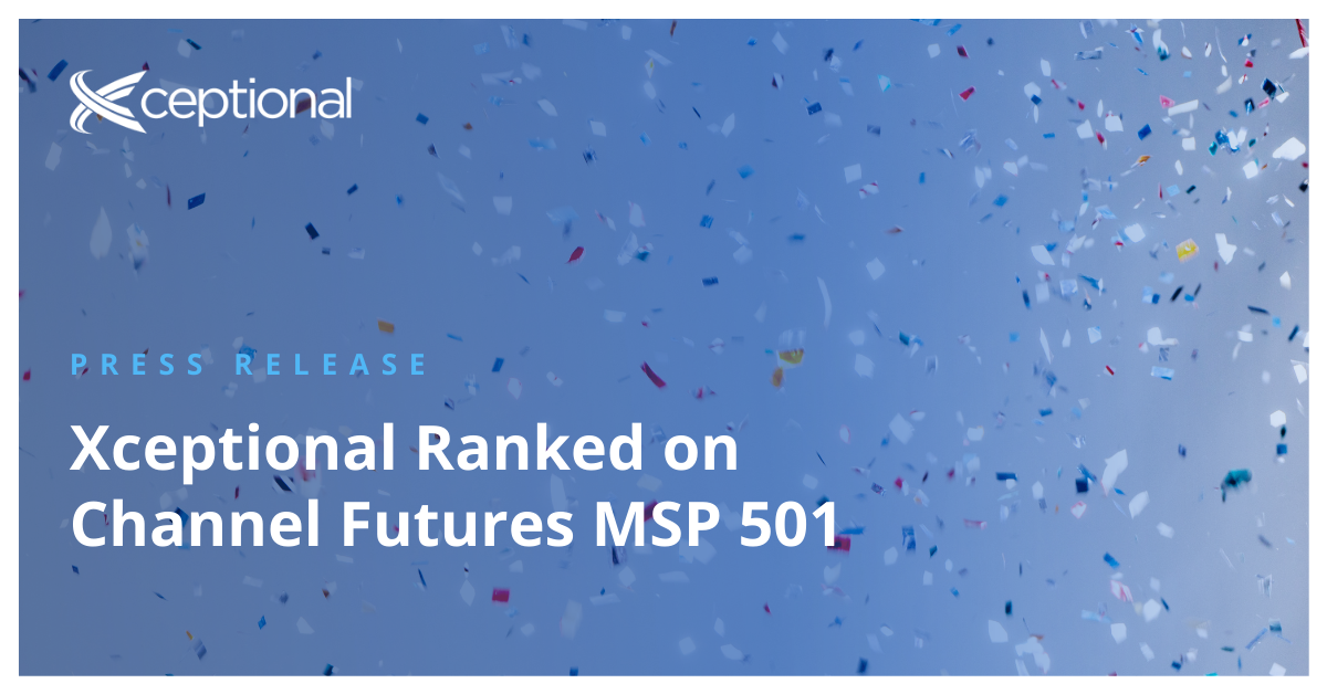 Xceptional Ranked on Channel Futures MSP 501